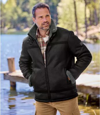 Kurtka męska casual jesienna Atlas For Men ze sklepu: Atlas For Men w kategorii: Kurtki męskie - zdjęcie 15A918-39C-13902_16353521