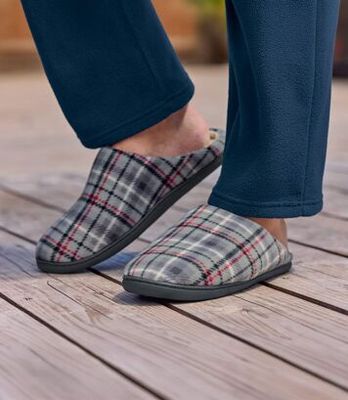Atlas For Men - szary Kapcie męskie ze sklepu: Atlas For Men w kategorii: Kapcie męskie
