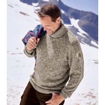 Sweter męski zimowy Atlas For Men ze sklepu: Atlas For Men w kategorii: Swetry męskie - zdjęcie 15A918-39C-13902_16353543