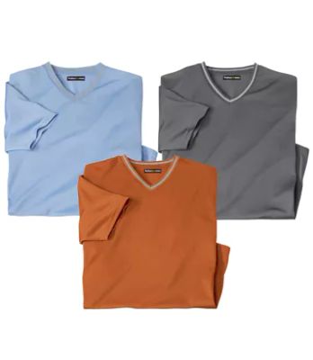 Atlas For Men - T-shirt męski casual ze sklepu: Atlas For Men w kategorii: T-shirty męskie - zdjęcie 15A918-39C-13902_16465787