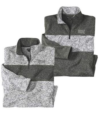 Bluza męska jesienna Atlas For Men ze sklepu: Atlas For Men w kategorii: Bluzy męskie - zdjęcie 15A918-39C-13902_16465795