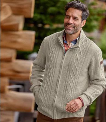 Sweter męski casual Atlas For Men ze sklepu: Atlas For Men w kategorii: Swetry męskie - zdjęcie 15A918-39C-13902_16465827