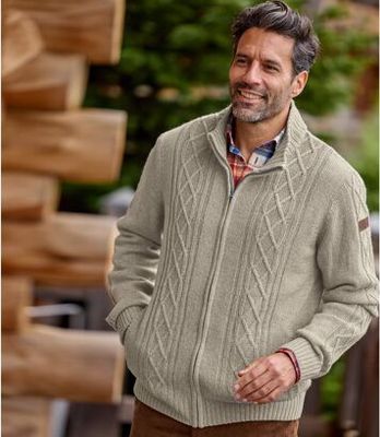 Sweter męski casual Atlas For Men ze sklepu: Atlas For Men w kategorii: Swetry męskie - zdjęcie 15A918-39C-13902_16465827