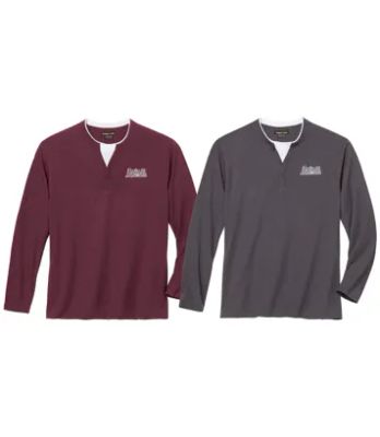 T-shirt męski casualowy Atlas For Men ze sklepu: Atlas For Men w kategorii: T-shirty męskie - zdjęcie 15A918-39C-13902_16465828