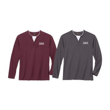 T-shirt męski casualowy Atlas For Men ze sklepu: Atlas For Men w kategorii: T-shirty męskie - zdjęcie 15A918-39C-13902_16465828