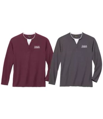 T-shirt męski casualowy Atlas For Men ze sklepu: Atlas For Men w kategorii: T-shirty męskie - zdjęcie 15A918-39C-13902_16465828