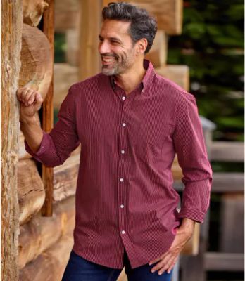 Koszula męska casual Atlas For Men ze sklepu: Atlas For Men w kategorii: Koszule męskie - zdjęcie 15A918-39C-13902_16465829