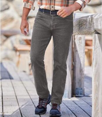 Jeansy męskie casual Atlas For Men ze sklepu: Atlas For Men w kategorii: Jeansy męskie - zdjęcie 15A918-39C-13902_16482905