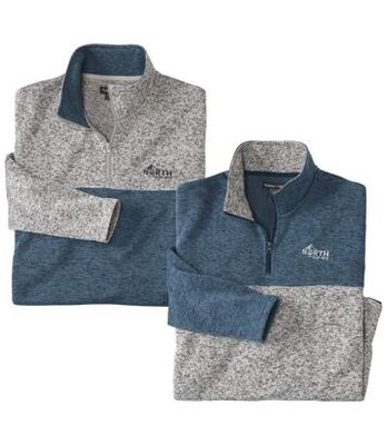 Bluza męska jesienna Atlas For Men ze sklepu: Atlas For Men w kategorii: Bluzy męskie - zdjęcie 15A918-39C-13902_16482909