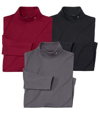 Sweter męski casual na zimę Atlas For Men ze sklepu: Atlas For Men w kategorii: Swetry męskie - zdjęcie 15A918-39C-13902_16551511