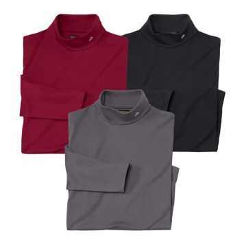 Sweter męski casual na zimę Atlas For Men ze sklepu: Atlas For Men w kategorii: Swetry męskie - zdjęcie 15A918-39C-13902_16551511