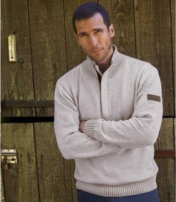 Sweter męski Atlas For Men ze sklepu: Atlas For Men w kategorii: Swetry męskie - zdjęcie 15A918-39C-13902_16551552