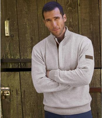 Sweter męski Atlas For Men ze sklepu: Atlas For Men w kategorii: Swetry męskie - zdjęcie 15A918-39C-13902_16551552