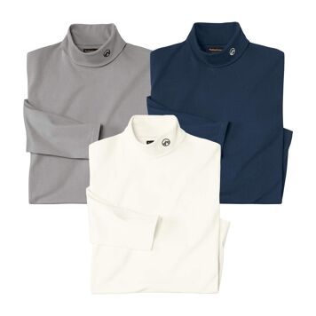 Atlas For Men - Sweter męski casual ze sklepu: Atlas For Men w kategorii: Swetry męskie - zdjęcie 15A918-39C-13902_16551555