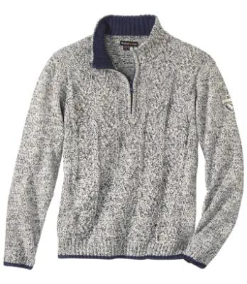 Sweter męski Atlas For Men ze sklepu: Atlas For Men w kategorii: Swetry męskie - zdjęcie 15A918-39C-13902_16557615