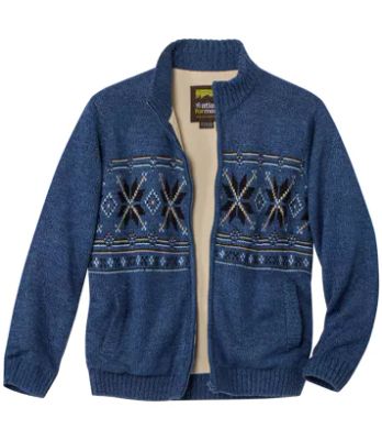 Atlas For Men - Bluza męska casual ze sklepu: Atlas For Men w kategorii: Bluzy męskie - zdjęcie 15A918-39C-13902_16557616
