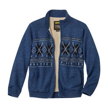 Atlas For Men - Bluza męska casual ze sklepu: Atlas For Men w kategorii: Bluzy męskie - zdjęcie 15A918-39C-13902_16557616