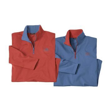 Atlas For Men - Sweter męski na zimę casual ze sklepu: Atlas For Men w kategorii: Swetry męskie - zdjęcie 15A918-39C-13902_16725910