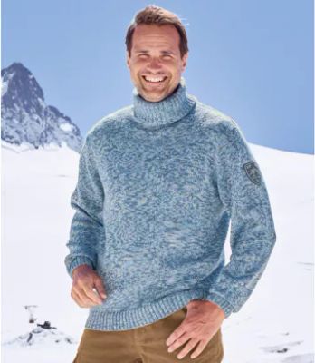 Sweter męski Atlas For Men ze sklepu: Atlas For Men w kategorii: Swetry męskie - zdjęcie 15A918-39C-13902_16725958