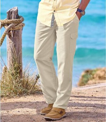 Atlas For Men - Spodnie męskie casual ze sklepu: Atlas For Men w kategorii: Spodnie męskie - zdjęcie 15A918-39C-13902_16726501