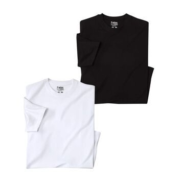 T-shirt męski casual na wiosnę Atlas For Men ze sklepu: Atlas For Men w kategorii: T-shirty męskie - zdjęcie 15A918-39C-13902_16774101