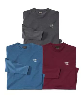 Atlas For Men - T-shirt męski wiosenny ze sklepu: Atlas For Men w kategorii: T-shirty męskie - zdjęcie 15A918-39C-13902_16774115