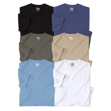 T-shirt męski wiosenny Atlas For Men ze sklepu: Atlas For Men w kategorii: T-shirty męskie - zdjęcie 15A918-39C-13902_16774116