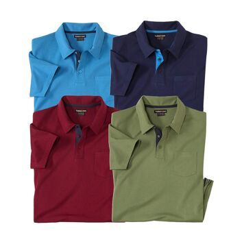 T-shirt męski gładki sportowy Atlas For Men ze sklepu: Atlas For Men w kategorii: T-shirty męskie - zdjęcie 15A918-39C-13902_16915284