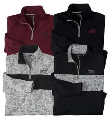 Bluza męska jesienna Atlas For Men ze sklepu: Atlas For Men w kategorii: Bluzy męskie