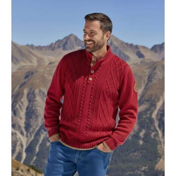 Sweter męski zimowy Atlas For Men ze sklepu: Atlas For Men w kategorii: Swetry męskie - zdjęcie 15A918-39C-13902_16915340