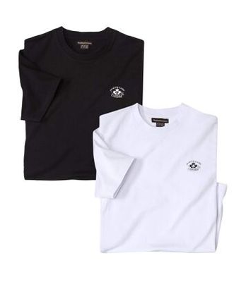 Atlas For Men - T-shirt męski casual wiosenny ze sklepu: Atlas For Men w kategorii: T-shirty męskie - zdjęcie 15A918-39C-13902_16978649