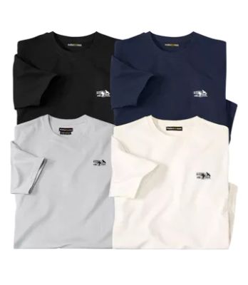 T-shirt męski młodzieżowy Atlas For Men ze sklepu: Atlas For Men w kategorii: T-shirty męskie - zdjęcie 15A918-39C-13902_16978668