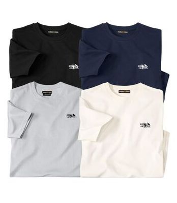 T-shirt męski na wiosnę Atlas For Men ze sklepu: Atlas For Men w kategorii: T-shirty męskie - zdjęcie 15A918-39C-13902_16978668