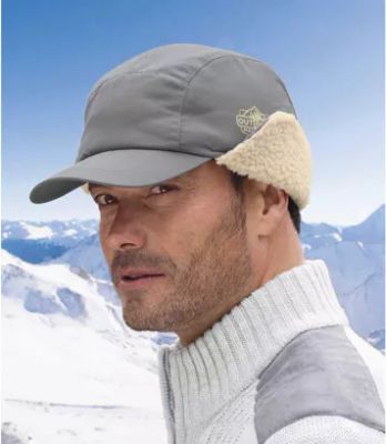 Czapka z daszkiem męska Atlas For Men ze sklepu: Atlas For Men w kategorii: Czapki z daszkiem męskie - zdjęcie 15A918-39C-13902_16978673