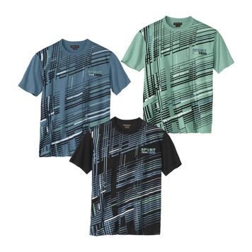 Atlas For Men - T-shirt męski wiosenny ze sklepu: Atlas For Men w kategorii: T-shirty męskie - zdjęcie 15A918-39C-13902_16978678