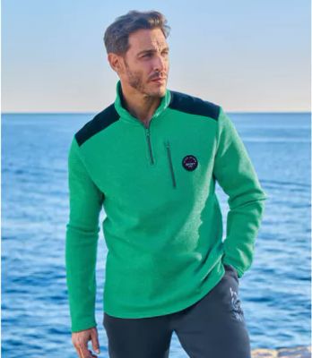 Bluza męska jesienna Atlas For Men ze sklepu: Atlas For Men w kategorii: Bluzy męskie - zdjęcie 15A918-39C-13902_16978700