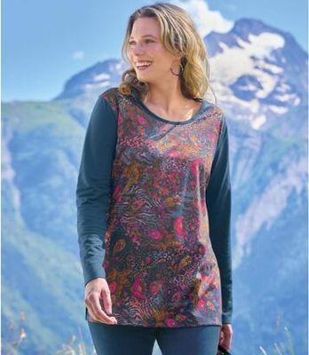 Atlas For Men - Bluzka damska w stylu młodzieżowym ze sklepu: Atlas For Men w kategorii: Bluzki damskie - zdjęcie 15A918-39C-13902_16978752