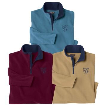 Atlas For Men - Bluza męska w sportowym stylu ze sklepu: Atlas For Men w kategorii: Bluzy męskie - zdjęcie 15A918-39C-13902_16990901