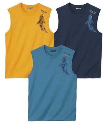 T-shirt męski młodzieżowy Atlas For Men ze sklepu: Atlas For Men w kategorii: T-shirty męskie - zdjęcie 15A918-39C-13902_17030069