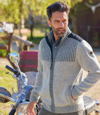 Sweter męski zimowy Atlas For Men ze sklepu: Atlas For Men w kategorii: Swetry męskie - zdjęcie 15A918-39C-13902_17030218