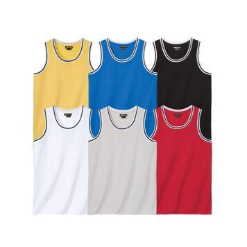 T-shirt męski na lato młodzieżowy Atlas For Men ze sklepu: Atlas For Men w kategorii: T-shirty męskie - zdjęcie 15A918-39C-13902_17060250