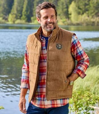 Kamizelka męska casual Atlas For Men ze sklepu: Atlas For Men w kategorii: Kamizelki męskie - zdjęcie 15A918-39C-13902_17060270