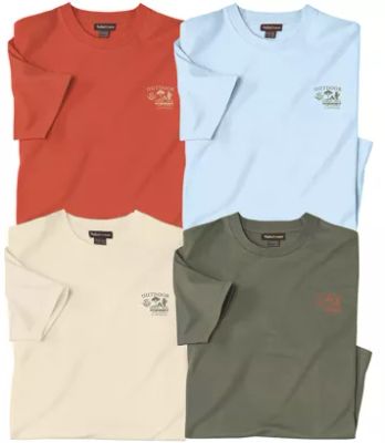 T-shirt męski na wiosnę Atlas For Men ze sklepu: Atlas For Men w kategorii: T-shirty męskie - zdjęcie 15A918-39C-13902_17060277