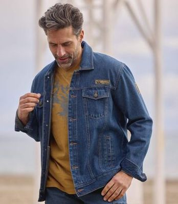 Atlas For Men - Kurtka męska casual ze sklepu: Atlas For Men w kategorii: Kurtki męskie - zdjęcie 15A918-39C-13902_17060281