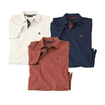 Atlas For Men - T-shirt męski casual ze sklepu: Atlas For Men w kategorii: T-shirty męskie - zdjęcie 15A918-39C-13902_17060288
