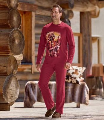 Piżama męska Atlas For Men ze sklepu: Atlas For Men w kategorii: Piżamy męskie - zdjęcie 15A918-39C-13902_17078154