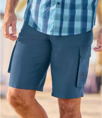 Spodenki męskie casual na lato Atlas For Men ze sklepu: Atlas For Men w kategorii: Spodenki męskie - zdjęcie 15A918-39C-13902_18142769