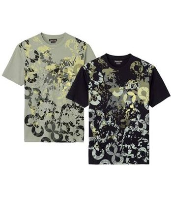 T-shirt męski wiosenny Atlas For Men ze sklepu: Atlas For Men w kategorii: T-shirty męskie - zdjęcie 15A918-39C-13902_18142807