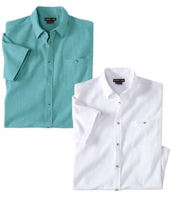 Koszula męska elegancka Atlas For Men ze sklepu: Atlas For Men w kategorii: Koszule męskie - zdjęcie 15A918-39C-13902_18182311