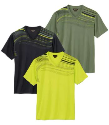 Atlas For Men - T-shirt męski casualowy wiosenny ze sklepu: Atlas For Men w kategorii: T-shirty męskie - zdjęcie 15A918-39C-13902_18182613
